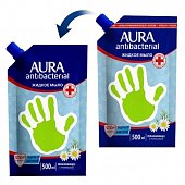 Купить aura (аура) мыло жидкое антибактериальное с ромашкой, 500мл в Городце