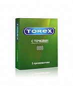Купить torex (торекс) презервативы с точками 3шт в Городце