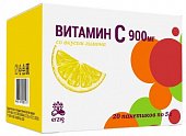 Купить витамин с 900мг со вкусом лимона, саше-пакет 5г, 20 шт бад в Городце