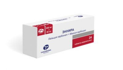 Купить эннира, таблетки жевательные 680 мг+80 мг, 24 шт в Городце
