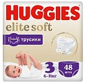 Купить huggies (хаггис) трусики elitesoft 3, 6-11кг 48 шт в Городце