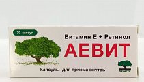 Купить аевит мелиген, капсулы 200мг, 30 шт бад в Городце