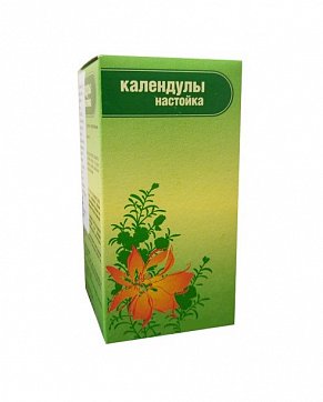 Календула настойка, флакон 25мл Календула настойка, флакон 25мл