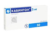 Купить кавинтон, таблетки 5мг, 50 шт в Городце