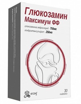 Глюкозамин Максимум ФФ, таблетки 30шт БАД