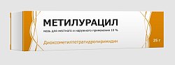 Купить метилурацил, мазь для наружного применения 10%, 25г в Городце