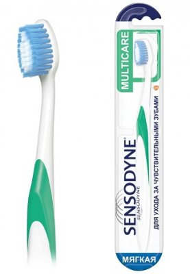 Купить сенсодин (sensodyne) зубная щетка комплексное очищение мягкая, 1 шт в Городце