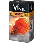 Купить viva (вива) презервативы ребристые 12шт в Городце