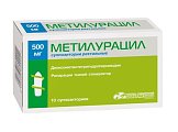 Купить метилурацил, суппозитории ректальные 500мг, 10 шт в Городце