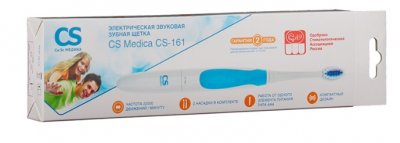 Купить зубная щетка электрическая звуковая cs medica cs-161 голубая, 1 шт в Городце