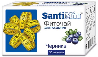 Купить сантимин, черника чай пак №30_бад (советевропродукт, россия) в Городце