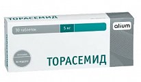Купить торасемид, таблетки 5мг, 30 шт в Городце