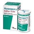 Купить нолипрел а, таблетки, покрытые пленочной оболочкой 0,625мг+2,5мг, 30 шт в Городце