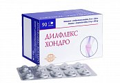 Купить диафлекс хондро, капсулы 25 мг+200 мг, 90 шт в Городце