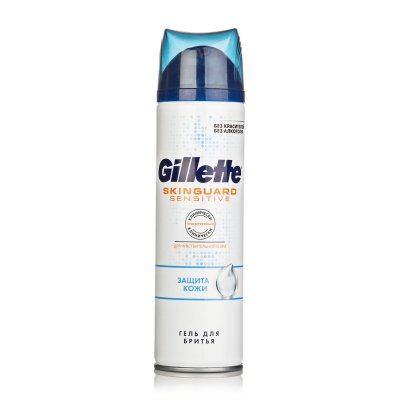 Купить gillette skinguard sensitive (жиллет) гель для бритья для чувствительной кожи, 200 мл в Городце