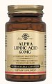 Купить solgar (солгар) альфа-липоевая кислота 60мг, капсулы 500мг 30 шт бад в Городце