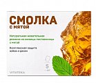 Витатека Смолка жевательная лиственничная с мятой, 5 шт
