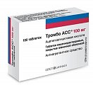 Купить тромбо асс, таблетки покрытые кишечнорастворимой пленочной оболочкой 100мг, 100 шт в Городце