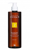 Купить система 4 (system 4), шампунь терапевтический №2 для сухих и окрашенных волос, 500мл в Городце