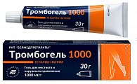 Купить тромбогель, гель для наружного применения 1000ме/г, 30г в Городце