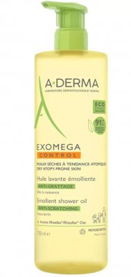 Купить a-derma exomega control (а-дерма) масло для лица и тела очищающее смягчающее 750мл в Городце