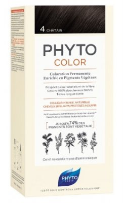 Купить фитосолба фитоколор (phytosolba phyto color) краска для волос оттенок 4 шатен в Городце