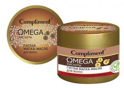 Купить compliment оmega (комплимент)  маска-масло для волос густое, 500мл в Городце