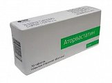Купить аторвастатин, таблетки, покрытые пленочной оболочкой 10мг, 30 шт в Городце