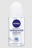 Nivea (Нивея) дезодорант шариковый Невидимая защита, 50мл