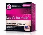 Купить lady's formula (леди-с формула) пренатал оптима для беременных, таблетки 30 шт бад в Городце