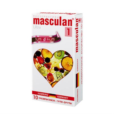 Купить masculan-1 (маскулан) презервативы ультра тутти-фрутти 10шт в Городце
