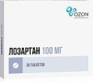 Купить лозартан, таблетки, покрытые пленочной оболочкой 100мг, 30 шт в Городце