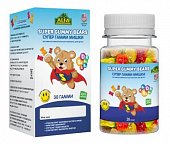 Купить alfa vitamins (альфа витаминс) супер гамми витаминно-минеральный комплекс для мальчиков с 4-х лет, пастилки жевательные, 30шт бад в Городце