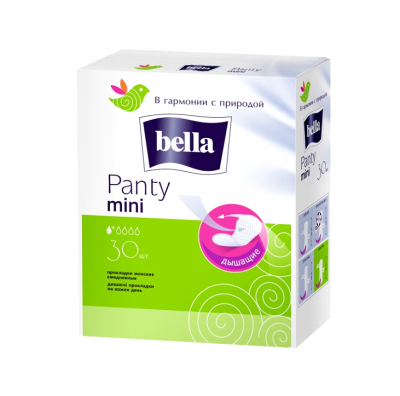 Купить bella (белла) прокладки panty mini белая линия 30 шт в Городце