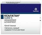 Купить ксалатан, капли глазные 0,005%, флакон-капельница 2,5мл в упаковке 3 шт в Городце