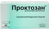 Купить проктозан, суппозитории ректальные, 10 шт в Городце