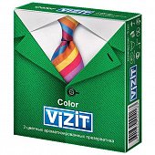 Купить vizit (визит) презервативы color цветные ароматизированные 3шт в Городце