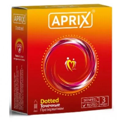 Купить aprix (априкс) презервативы доттед (точечные) 3шт в Городце
