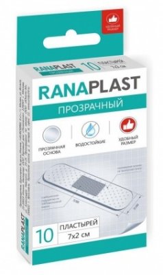 Купить фармадокт pharmadoct (ранпласт) набор водостойких пластырей прозрачных 7х2см, 10 шт в Городце