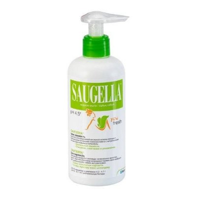 Купить saugella (саугелла) средство для интимной гигиены you fresh, 250мл в Городце