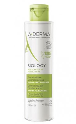 Купить a-derma biology (а-дерма) вода мицеллярная для лица и глаз для хрупкой кожи, 200мл в Городце