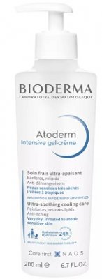 Купить bioderma atoderm (биодерма атодерм) гель-крем для лица и тела интенсив 200мл в Городце