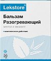 Купить lekstore (лекстор), бальзам для тела с ментолом и эвкалиптом с разогревающим эффектом, банка 20г в Городце