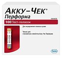 Купить тест-полоски accu-chek performa (акку-чек), 100 шт в Городце