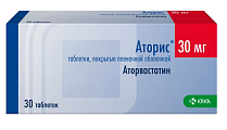 Купить аторис, таблетки, покрытые пленочной оболочкой 30мг, 30 шт в Городце