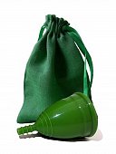 Купить онликап (onlycup) менструальная чаша серия лен размер s, зеленая в Городце