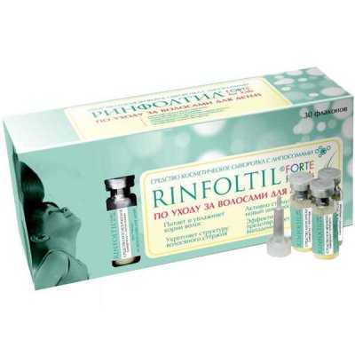 Купить rinfoltil (ринфолтил) кидс сыворотка для волос детская с липосомами, 30 шт в Городце