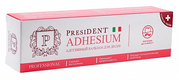 ПрезиДЕНТ (PresiDENT Professional) бальзам для десен адгезивный Adhesium, туба 30г   
