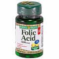 Купить nature's bounty (нэйчес баунти) фолиевая кислота 400мкг, таблетки 100 шт бад в Городце