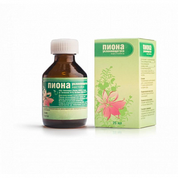 Пиона настойка, флакон 25мл